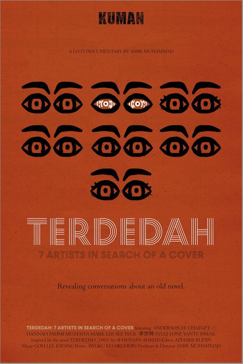 Movie poster for Terdedah: 7 Artists in Search of a Cover (2025)