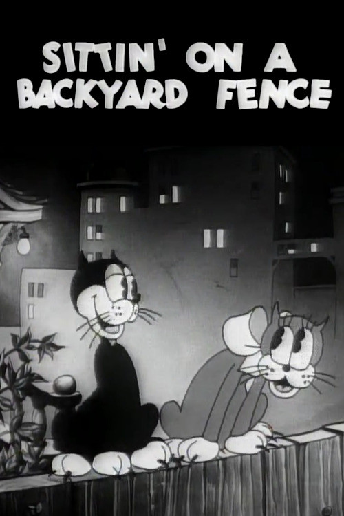 Movie poster for Sittin' on a Backyard Fence (1933)