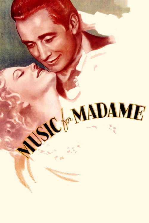 Movie poster for Music for Madame (1937)