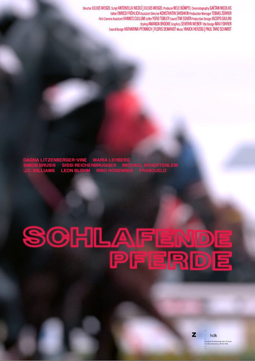 Movie poster for Schlafende Pferde (2024)