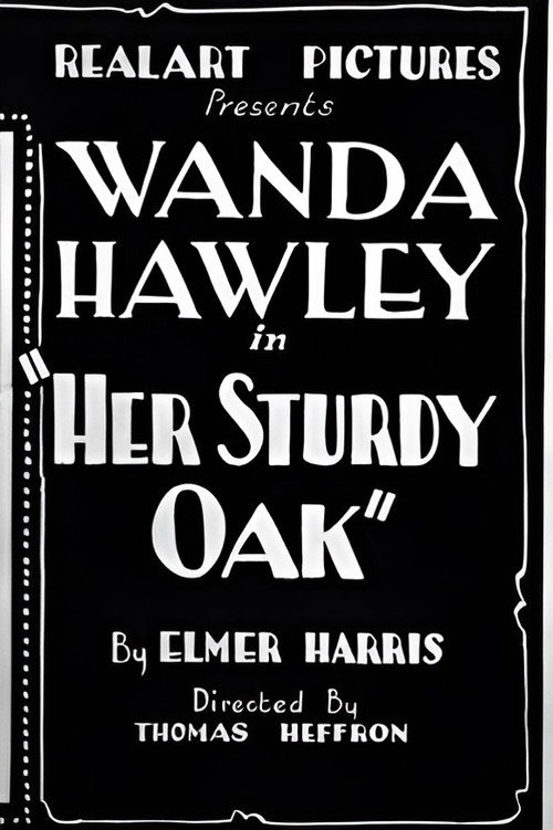 Movie poster for Her Sturdy Oak (1921)