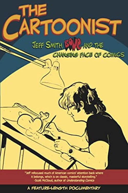 Movie poster for The Cartoonist: Jeff Smith, BONE and the Changing Face of Comics (2009)