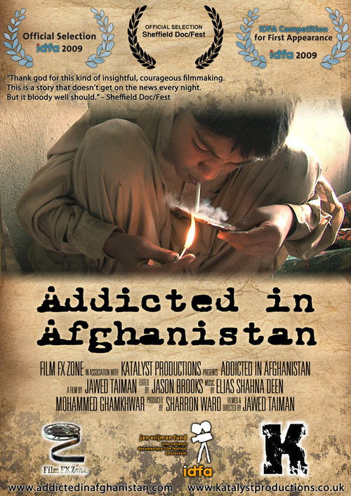 Movie poster for Addicted in Afghanistan (2009)
