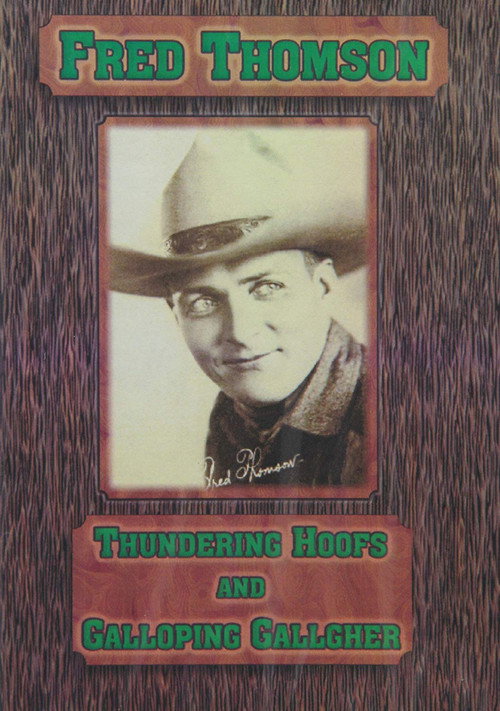 Movie poster for Thundering Hoofs (1924)