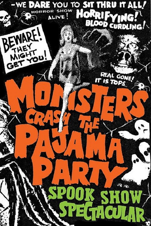 Movie poster for Monsters Crash the Pajama Party (1965)