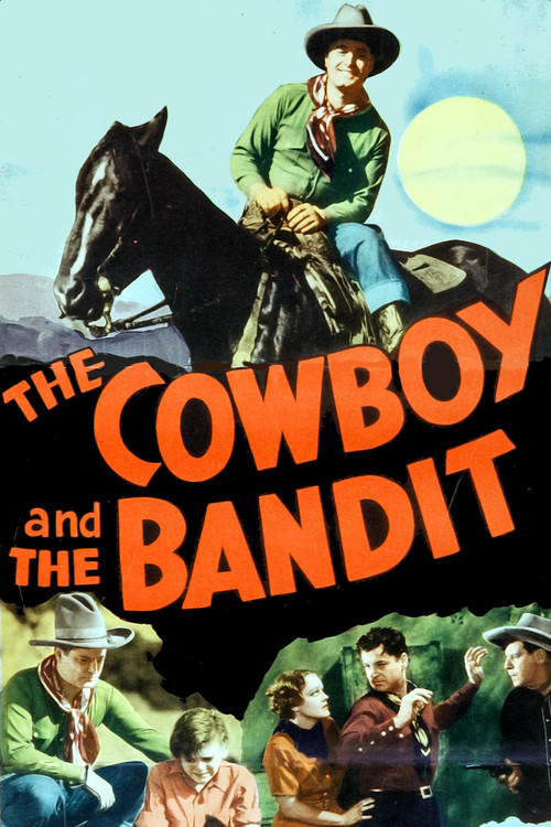 Movie poster for The Cowboy and the Bandit (1935)