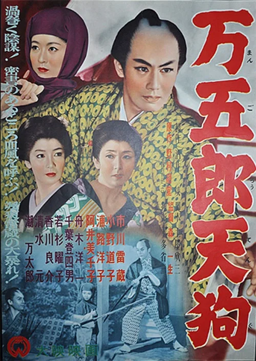 Movie poster for Mangorō Tengu (1957)