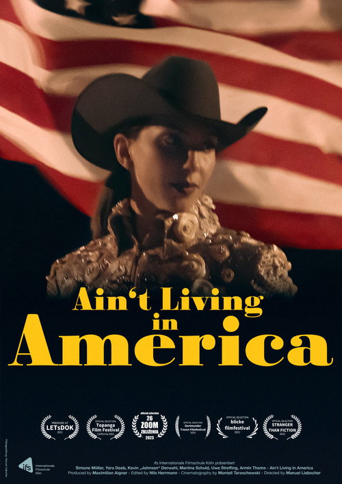 Movie poster for Ain't Living in America (2021)