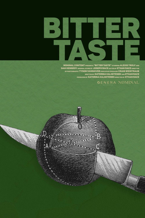 Movie poster for Bitter Taste (2024)