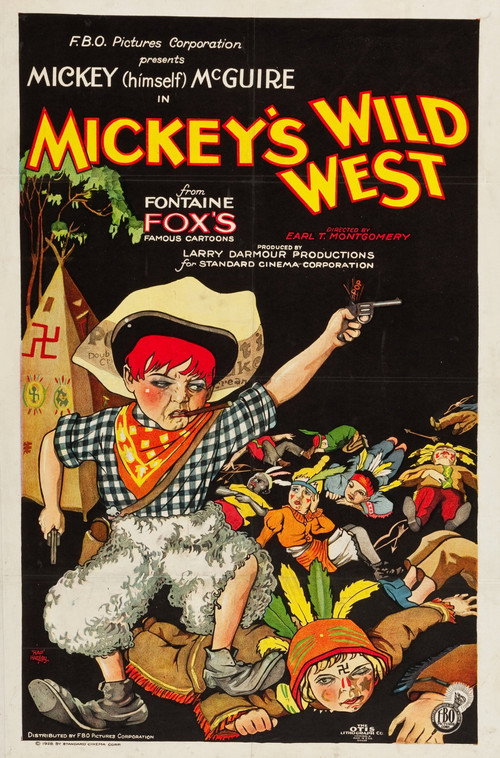 Movie poster for Mickey's Wild West (1928)