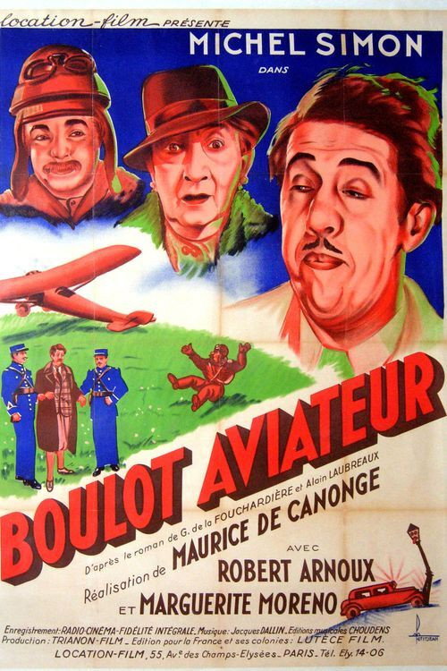 Movie poster for Boulot aviateur (1937)