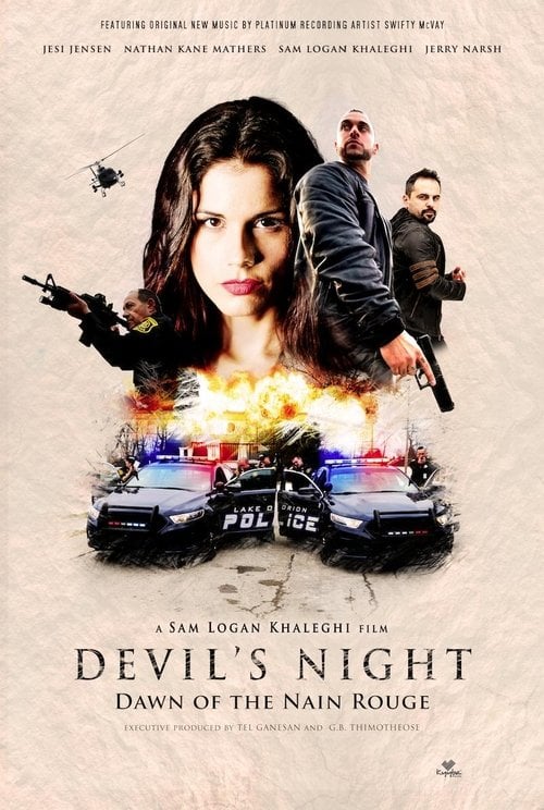 Movie poster for Devil's Night: Dawn of the Nain Rouge (2020)