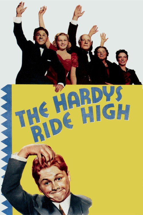 Movie poster for The Hardys Ride High (1939)