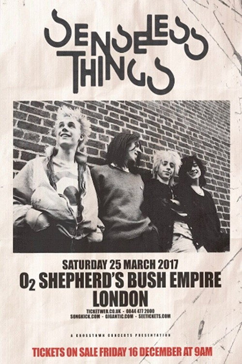 Movie poster for Senseless Things: Live at Shepherd's Bush Empire! (2025)