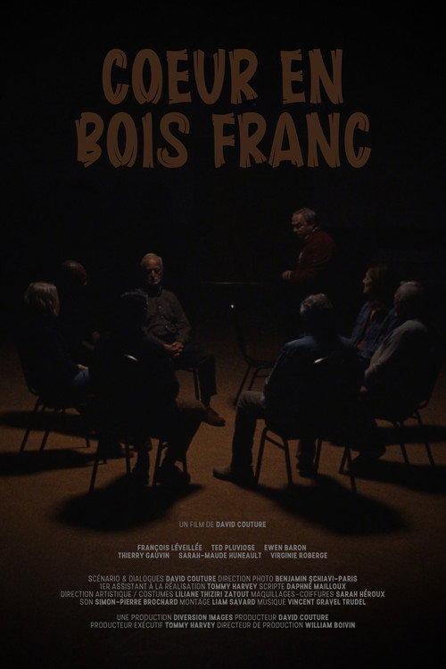 Movie poster for Coeur en bois franc