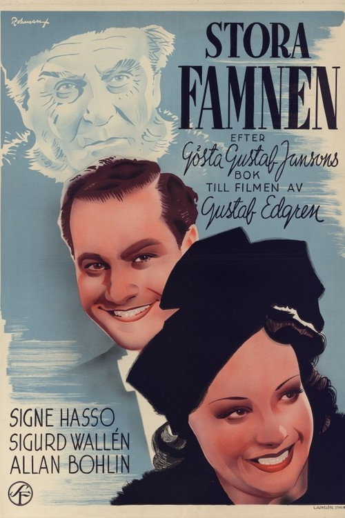 Movie poster for Stora famnen (1940)