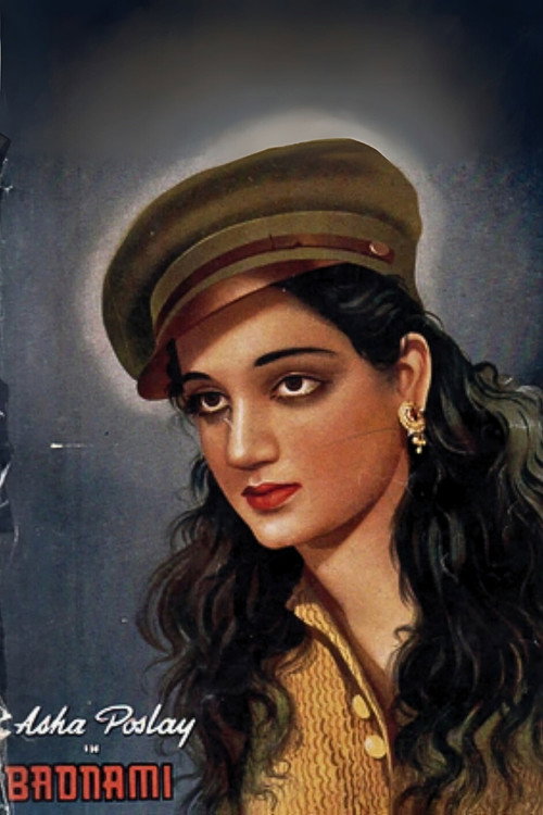 Movie poster for Badnami (1946)