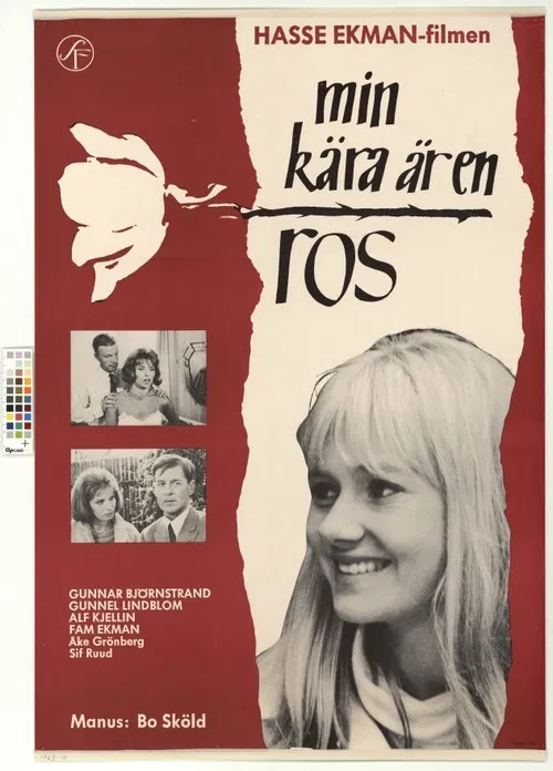 Movie poster for My Love Is Like a Rose (1963)