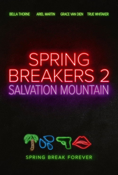 Movie poster for Spring Breakers: Salvation Mountain