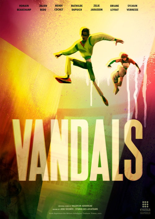 Movie poster for Vandals (2021)