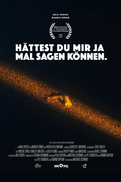 Movie poster for Hättest du mir ja mal sagen können