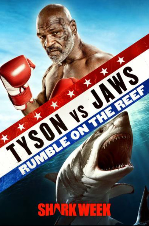 Movie poster for Tyson vs. Jaws: Rumble on the Reef (2020)