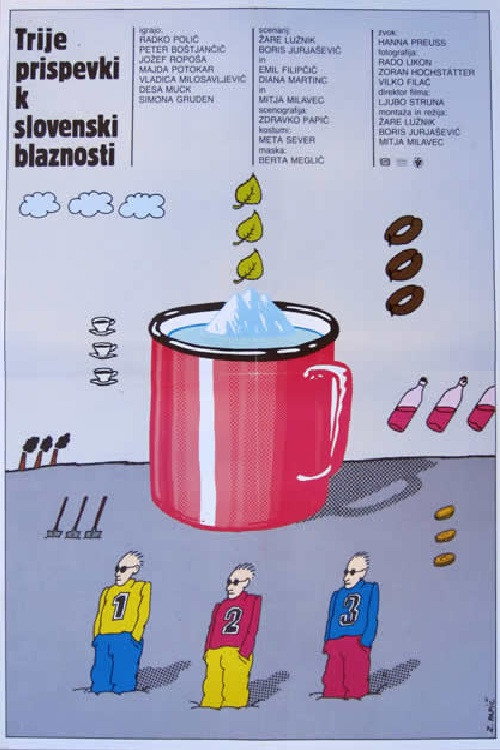 Movie poster for Three Contributions to the Slovenian Madness (1983)