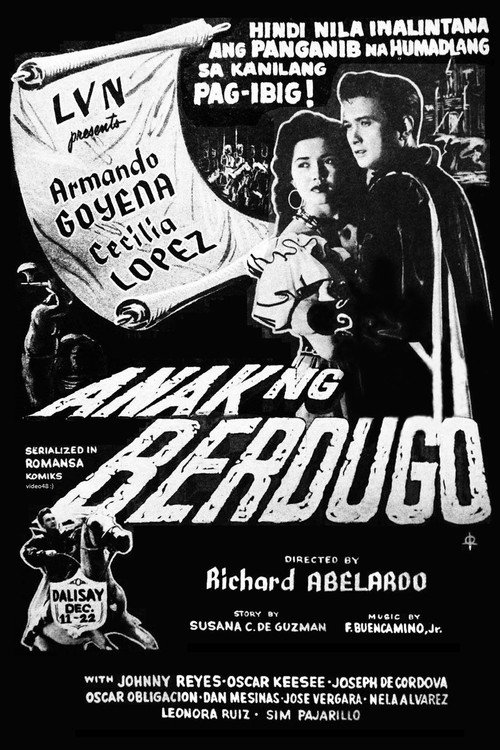 Movie poster for Anak Ng Berdugo (1955)