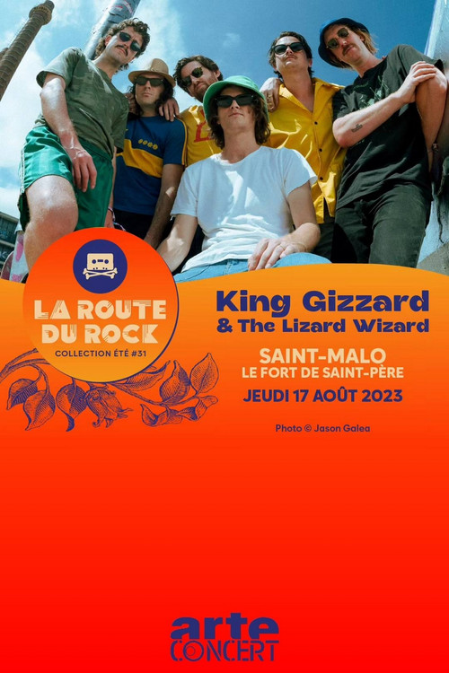 Movie poster for King Gizzard & The Lizard Wizard - La Route du Rock 2023 (2023)