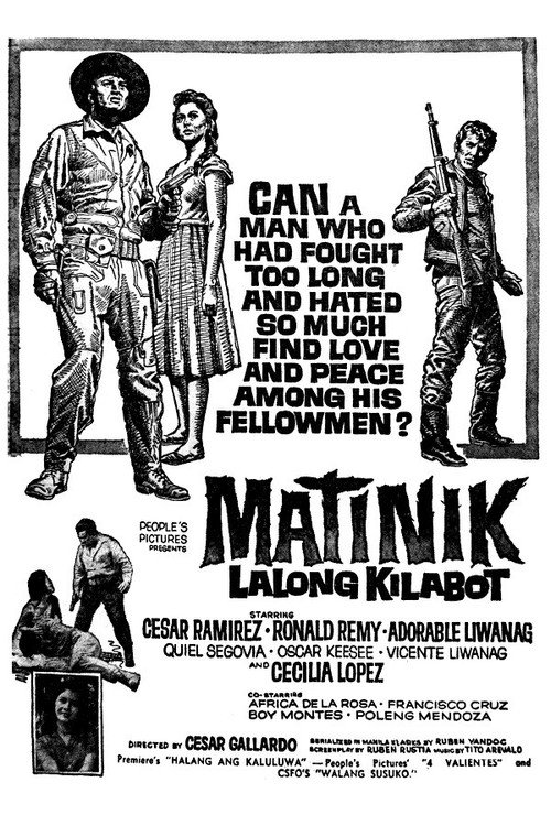 Movie poster for Matinik Lalong Kilabot (1962)