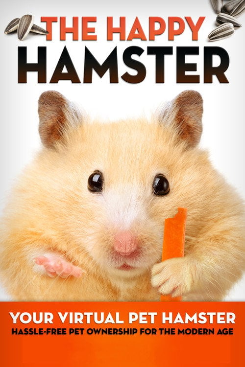 Movie poster for The Happy Hamster: Your Virtual Pet Hamster - Hassle-Free Pet Ownership for the Modern Age (2016)