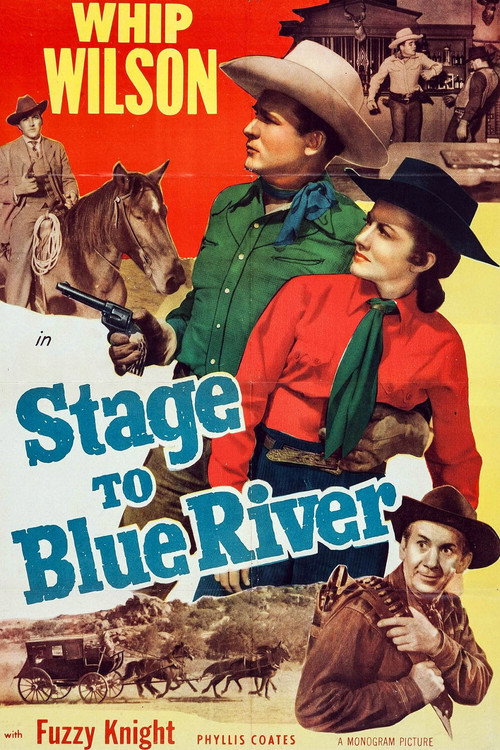 Movie poster for Stage to Blue River (1951)