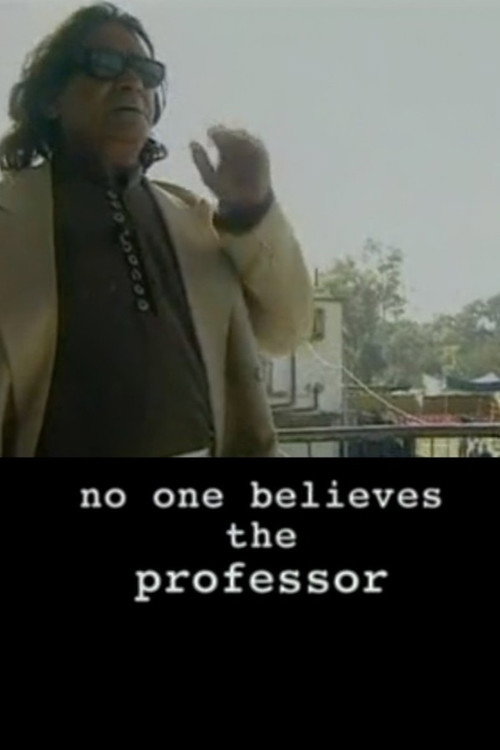 Movie poster for No One Believes the Professor (2001)