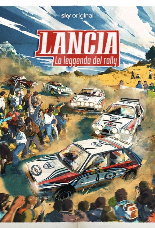 Series poster for Lancia - The Legend of Rally (2023)