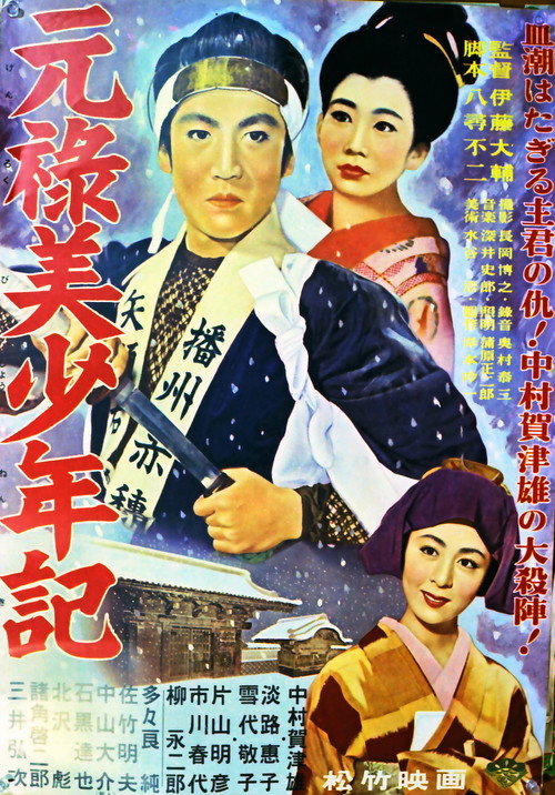 Movie poster for 元祿美少年記 (1955)