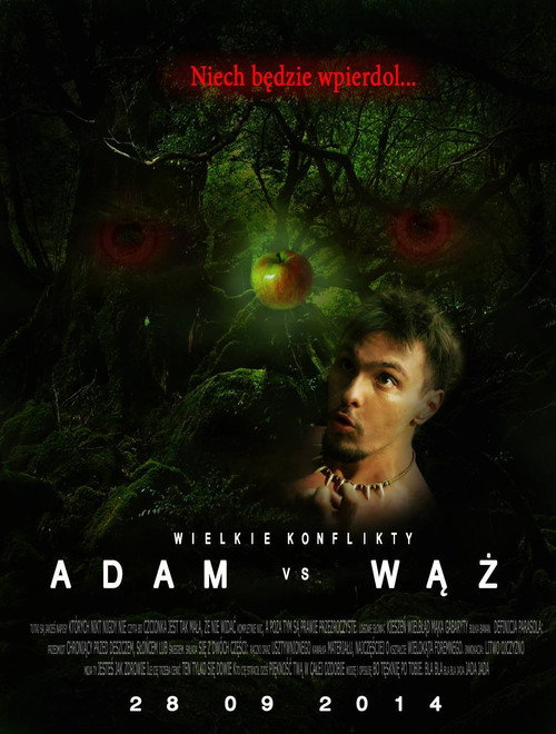 Movie poster for Adam vs Wąż (2014)