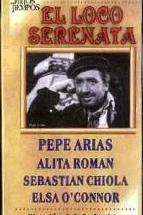 Movie poster for El loco serenata (1939)