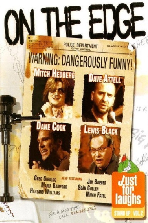 Movie poster for Just for Laughs Stand Up, Vol. 2: On the Edge (2006)