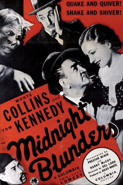 Movie poster for Midnight Blunders (1936)