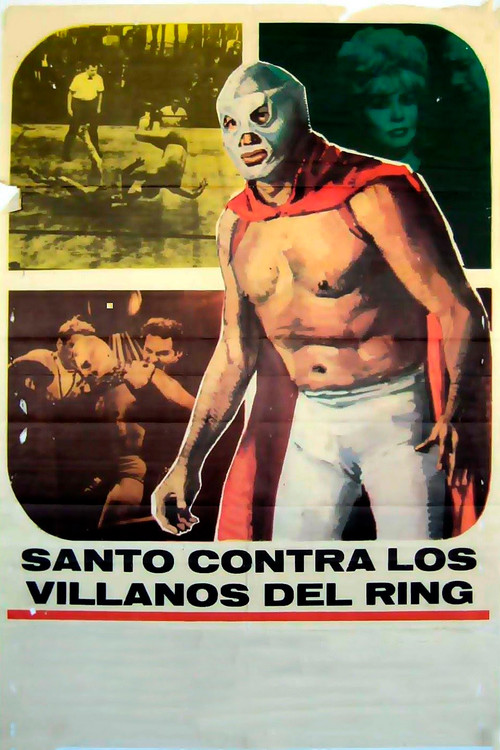 Movie poster for Santo vs. The Ring Villains (1968)