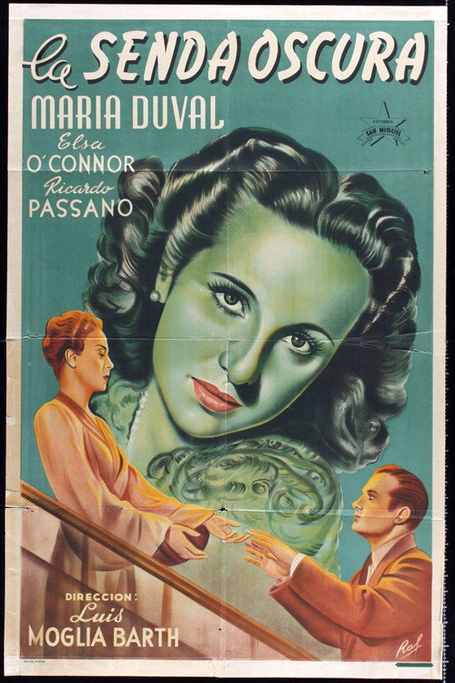 Movie poster for La senda oscura (1947)