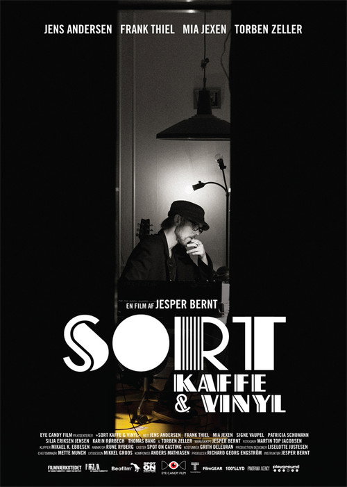 Movie poster for Sort kaffe & vinyl (2012)