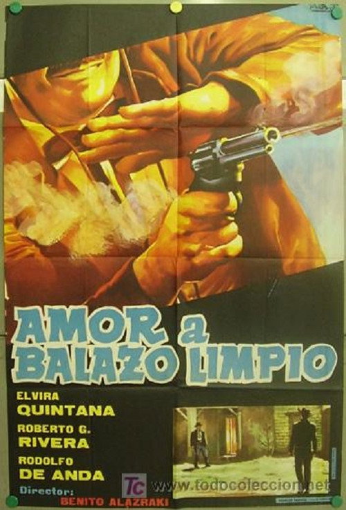 Movie poster for Amor a balazo limpio (1961)