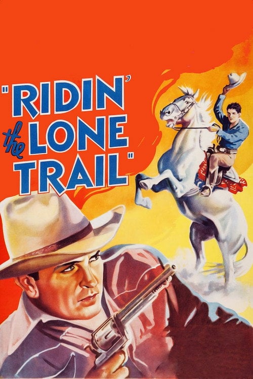 Movie poster for Ridin' the Lone Trail (1937)
