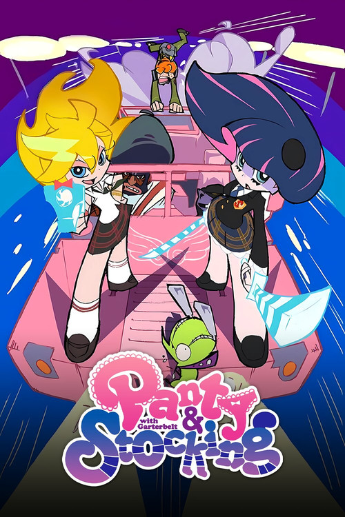 Series poster for Panty & Stocking with Garterbelt (2010)