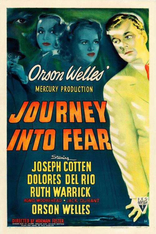 Movie poster for Journey into Fear (1943)