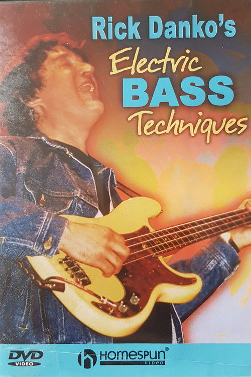 Movie poster for Rick Danko's Electric Bass Techniques (1987)