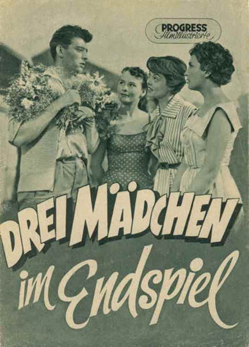 Movie poster for Drei Mädchen im Endspiel (1956)