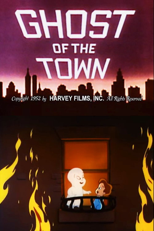 Movie poster for Ghost of the Town (1952)