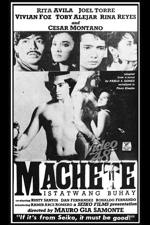 Movie poster for Machete: Istatwang Buhay (1990)